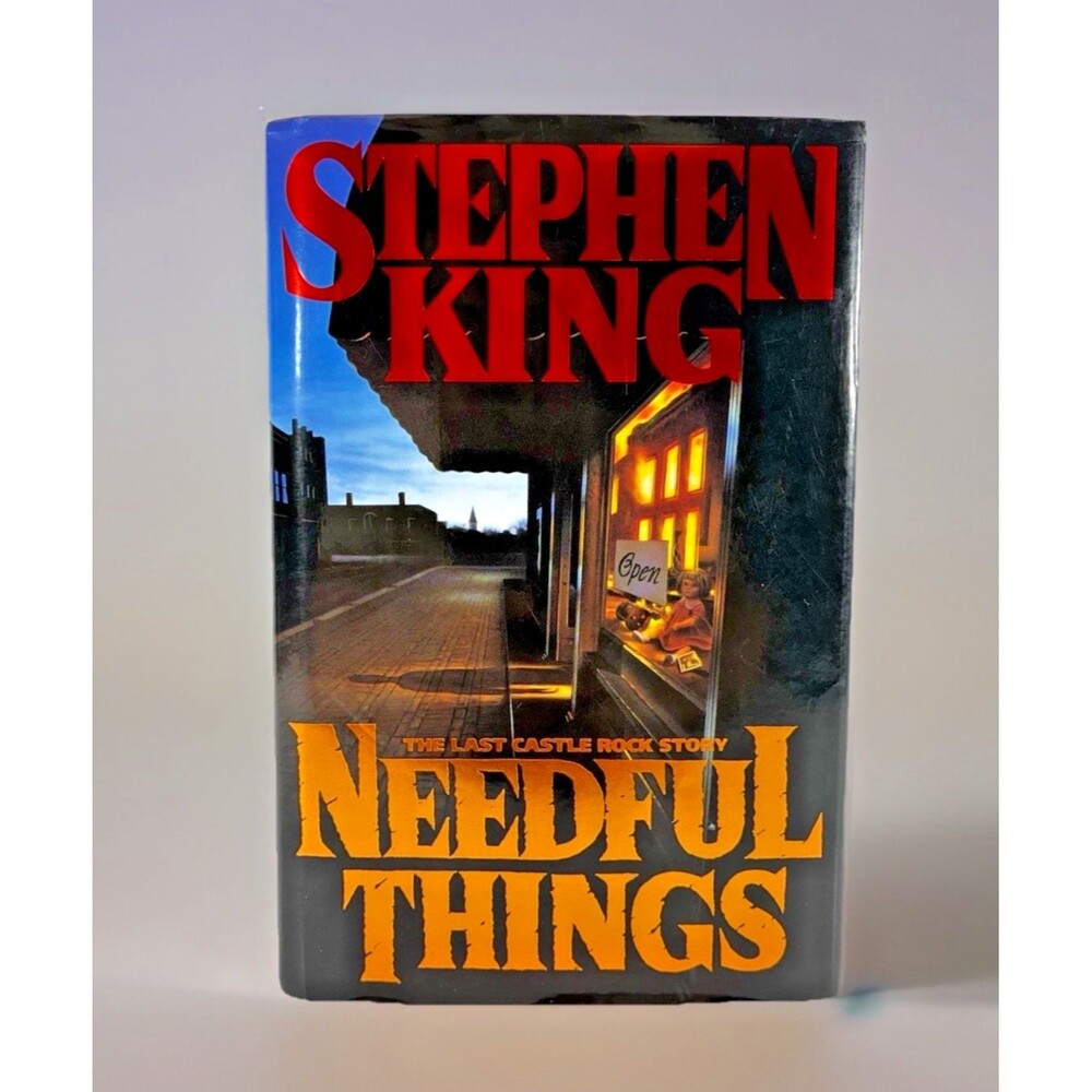Needful Things by Stephen King Vintage 1991 Viking First Edition Hardback Book